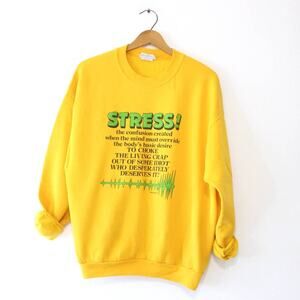Vintage Stress Sweatshirt XL